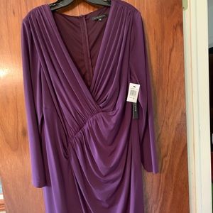 Brand new David Meister Purple dress